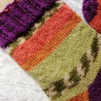 Socken handgestrickt, Größe 36/37 , Stricksocken, Wollsocken, Damen Socken Bild 3