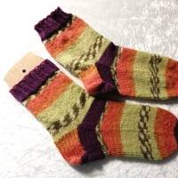 Socken handgestrickt, Größe 36/37 , Stricksocken, Wollsocken, Damen Socken Bild 8