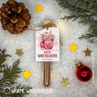 Heiße Schokolade im Reagenzglas aus echter Schweizer Schokolade, Weihnachtsgeschenk, Wichtelgeschenk Bild 6