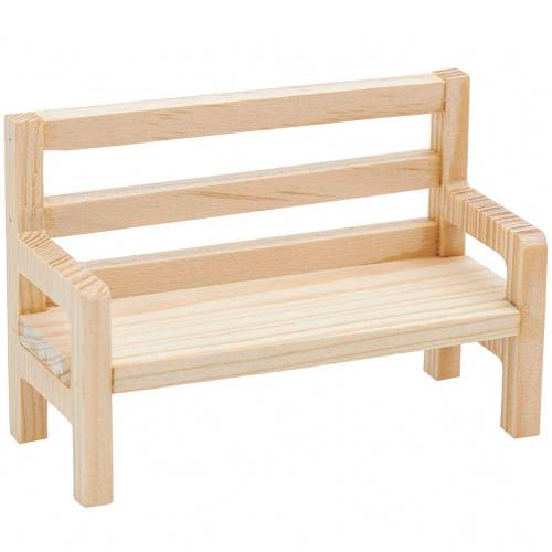 Mini Gartenbank | Zubehör Wichtelwelt