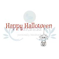 Bügelbild Happy Halloween mit Spinne für Textilien in Wunschfarbe - Herbst DIY - Applikation zum aufbügeln, Bild 4