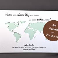 Geldgeschenk personalisiert zum Geburtstag | Geburtstagsgeschenk für Männer und Frauen | Geschenkidee Reisekasse Bild 3