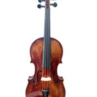 Antike Violine, alte 4/4 Geige aus Böhmen, spielfertiges Streichinstrument Bild 1