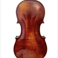 Antike Violine, alte 4/4 Geige aus Böhmen, spielfertiges Streichinstrument Bild 2