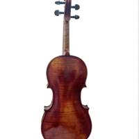 Antike Violine, alte 4/4 Geige aus Böhmen, spielfertiges Streichinstrument Bild 3
