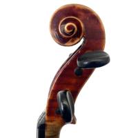 Antike Violine, alte 4/4 Geige aus Böhmen, spielfertiges Streichinstrument Bild 5