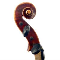 Antike Violine, alte 4/4 Geige aus Böhmen, spielfertiges Streichinstrument Bild 6