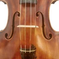 Antike Violine, alte 4/4 Geige aus Böhmen, spielfertiges Streichinstrument Bild 9