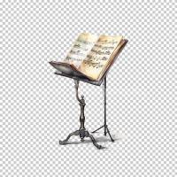 Musik Instrumente - PNG Bilder Bundle, Hochauflösende Aquarell Grafiken, Transparenter Hintergrund Bild 7