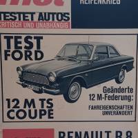 mot testet Autos - Nr.12   6. Juni 1964  -  Test Ford 12 M  TS Coupe Bild 1