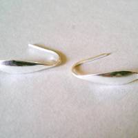 10x Ohrhaken chirurgischer Edelstahl Silber Bild 2