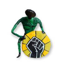 Skulptur "Black lives Matter" Dekofigur politische Statue Pop Art Bild 1