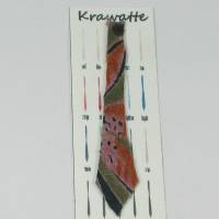 Krawatte, Schlips, Langbinder in Miniatur im Maßstab 1:12 Bild 1