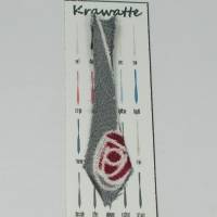Krawatte, Schlips, Langbinder in Miniatur im Maßstab 1:12 Bild 6