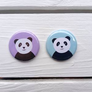 Magnet Pandabär , Magnet Panda , Bär , Kühlschrankmagnet Kind Kinder Kinderzimmer Bild 3