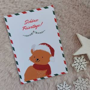 3 Postkarten für deine Weihnachtsgrüße Bild 1