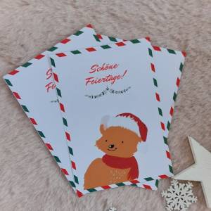 3 Postkarten für deine Weihnachtsgrüße Bild 2