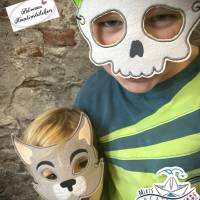 Stickdatei ITH Halloweenmaske Karnevalsmaske Katze Bild 5