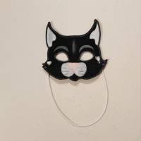Stickdatei ITH Halloweenmaske Karnevalsmaske Katze Bild 8