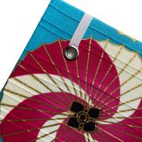 Notizbuch Kladde "Beautiful Umbrellas" Reise Japan Asien Fan Geschenk Bild 4