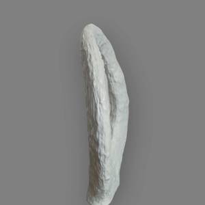 Minimalistische Skulptur weiß in abstrakter Form Einzelstück Bild 7