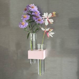 Kühlschrank Magnet “Reagenzglas Blumenvase” Bild 4