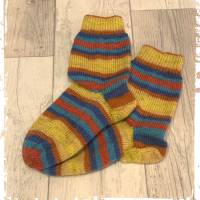 Handgestrickte Socken aus hochwertigen Materialien in Größe 40/41! Bild 2