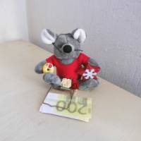 Achtung Mäuse Geldgeschenk für Weihnachten oder Nikolaus - Mausefalle - Unikat  - Winter Bild 8