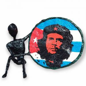 Skulptur Pop Art Che Ernesto Guevara Konterfei Gemälde Bild 1
