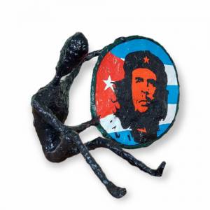 Skulptur Pop Art Che Ernesto Guevara Konterfei Gemälde Bild 2