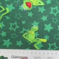 Baumwolljersey  Kermit der Frosch mit Sternen grün Oeko-Tex Standard 100 (1m/19,90€) Bild 4