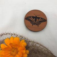 4 Kühlschrankmagnete aus Holz, personalisiert, Schmetterling Magnete, Geschenk Schmetterling Bild 3