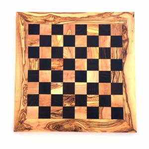 Schachspiel gerade Kante Größe wählbar ohne Schachfiguren Brett für Schach Schachspiel handgemacht aus Olivenholz Bild 4
