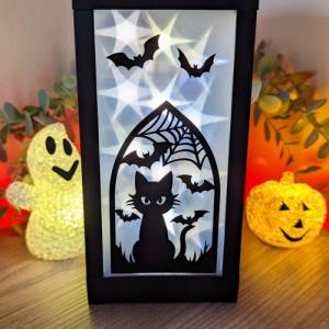 Hallowen Laterne, Grusel Licht, Halloween Dekoration Bild 9