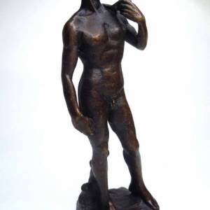 Bronze Akt - David - von Michelangelo - Erotica Bild 1
