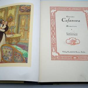 Giacomo Casanova. Memoiren. 2 BÄNDE von 1925 - illustriert Bild 3