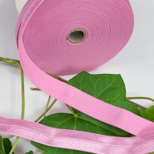 1,30 EUR/Meter Einfassband elastisch,  Falzgummi Gummiband, 20mm Rosa Bild 3