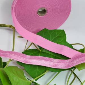 1,30 EUR/Meter Einfassband elastisch,  Falzgummi Gummiband, 20mm Rosa Bild 5