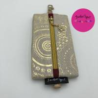 Krimskram-Tasche im Mandala (Gold)-Design Bild 1