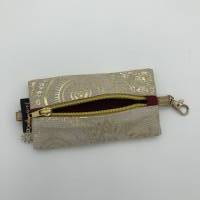 Krimskram-Tasche im Mandala (Gold)-Design Bild 4