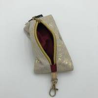 Krimskram-Tasche im Mandala (Gold)-Design Bild 5