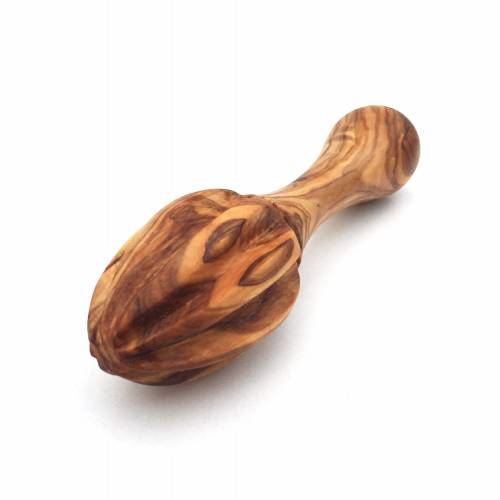 Zitronenpresse, Zitruspresse, Saftpresse, Presse, handgemacht aus Olivenholz.