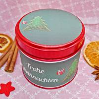 Weihnachtskerze mit Zimt-Orange Duft INKLUSIVE Geschenkverpackung | Geschenk zu Weihnachten | Weihnachtskerze Bild 7