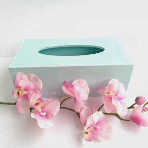 Box aus Holz  für Feuchttücher , Kosmetiktücher , Taschentücher ,  Aufbewahrung Feuchttücherbox , Kiste Bild 2