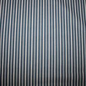 15,00 EUR/m Canvas Dekostoff Streifen dunkelblau hellbeige natur Leinenoptik Baumwollmix Bild 4