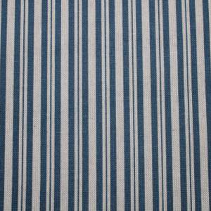 15,00 EUR/m Canvas Dekostoff Streifen dunkelblau hellbeige natur Leinenoptik Baumwollmix Bild 5
