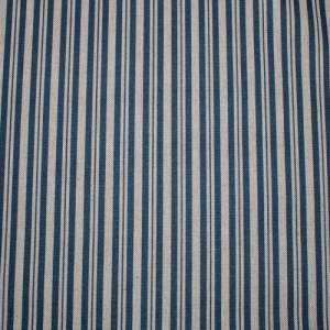 15,00 EUR/m Canvas Dekostoff Streifen dunkelblau hellbeige natur Leinenoptik Baumwollmix Bild 6