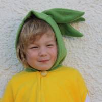 zitrone  halloween fasching kostüm cape poncho für kleinkinder Bild 3