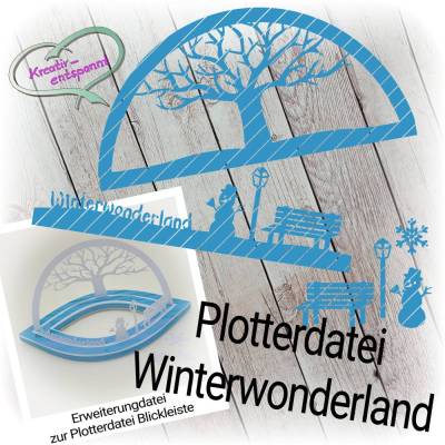 Plotterdatei Winterwonderland