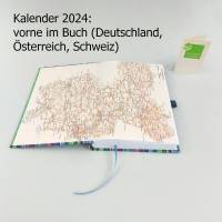 Kalender 2024, Tagesübersicht, Kranich, DIN A5, Buchkalender Bild 5